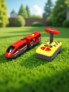 Mini Electric Train Set Toy with Multiple Vehicle Styles Sliding Track
