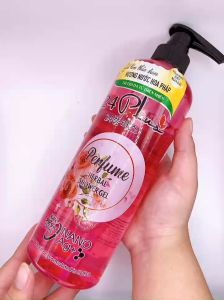 GEL TẮM THẢO DƯỢC HƯƠNG NƯỚC HOA PHÁP HỒNG 24PLUS 850ml