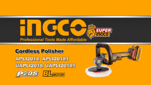 INGCO CORDLESS POLISHER APLI2018 - ICPT