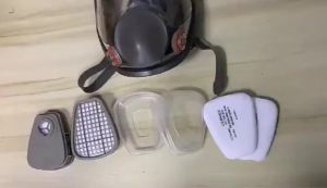 6001 Activated Carbon Cartridges 501 5N11 Filter Replace for 3m Respirator Suitable for 6100/6200/7501/7502/6502/6800 Gas Mask