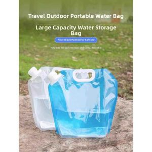 Outdoor Portable Folding Water Bag with Faucet
