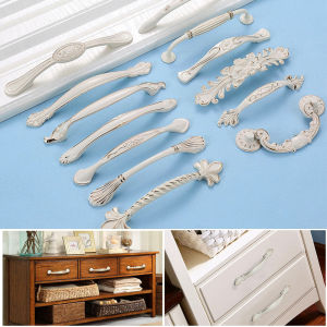 ALUN5 Fashion Kitchen Cupboard Zinc Aolly Door Pulls Drawer Knobs Cabinet Handles Furniture Handle Hardware