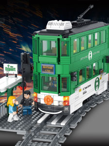 Đồ Chơi Lắp Ráp Thông Minh Cho Bé Trai Và Bé Gái Đồ Chơi Tàu Điện Ngầm Hong Kong Đồ Chơi Xe Buýt Hai Lớp Bằng Nhựa Đồ Chơi Mô Hình Cho Trẻ Em Từ 6-14 Tuổi