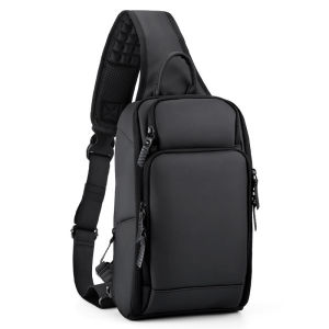 WEIXIER | Crossbody Bag for USB Charging Men Shoulder Sports High-quality Messenger Male Waterproof Short Trip Chest Bag Pack Backpacks