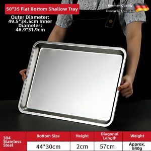 Besee | Food-grade Reinforced Stainless Steel Tray