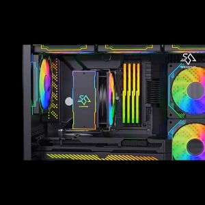 CPU AIR COOLER (พัดลมซีพียู) SNOWMAN MT6-V3 Series Intel LGA115X / 1200 / 1700 AMD: AM3 / AM4 / AM5 Xeon: 2011-3 / 2066