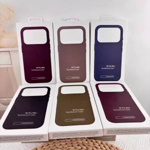 New Technology Fabric for Magsafe Magnetic Case For iPhone 18 17 Pro Max 17 Pro 18 Pro Shockproof Back Woven Cover With Box
