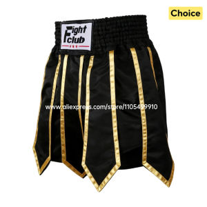 Muay Thai Shorts Women Men Kids Professional Gladiator Boxing Training Competition Pants Pink Sparring Kickboxing Fight Shorts