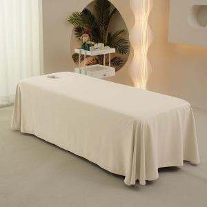 Hole Designed Soft Cotton Simple Style Fitted Sheet