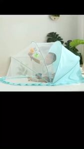 Màn chụp cho bé gấp gọn mùng chụp cho bé chống muỗi dùng cho giường và nôi cũi