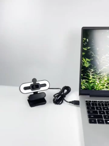 Portable Full HD 1080P 2K 4K Webcam PC Laptop Auto Focus Webcam Live Streaming Flexible with Microphone Live Broadcast withLight