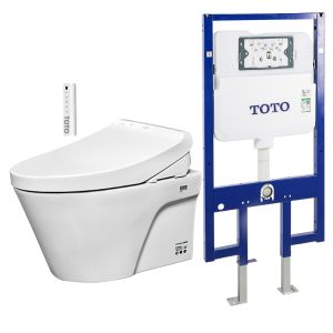 Hidden Tank Wall-Mounted Intelligent Toilet