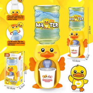 UCORP Kids Cute Mini Cartoon Water Dispenser Kitchen Pretend Game Play Scene Model Doll House