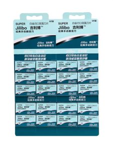 Đàn Ông Dùng Bút Chì Râu Bằng Thép Không Gỉ Hai Mặt Guli Bo Shuangmian Dùng Tay Để Cạo Râu Và Loại Bỏ Lông Trên Mặt