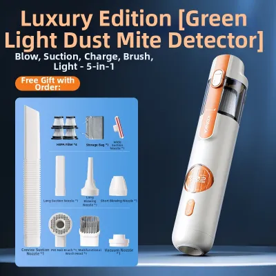 KONKA | Cordless Super Powerful Portable Handheld Vacuum Cleaner Dust Blower for Car and Home