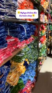 glamour curtain  valancer curtain butterfly design/parfala small window curtain high quality-60"w*15"L elegant fabric printed cloth