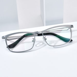 FONEX Titanium Glasses Frame Men Brand Design Square Eyeglasses Business Full-Rim Japanese High-Quality Ultralight Custom Myopia Optical Prescription Eyewear 85768