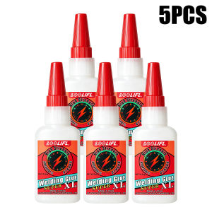 LOOLIFL 50g Oily Welding Super Glue Flexible Waterproof DIY Handcraft Adhesive for Leather Plastic Shoe Model Handmade Repair