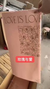 Flower Wrapping Paper motif this love Kertas Buket cellophane KB6165