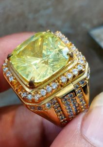 CINCIN BATU PERMATA PERMATA TOPAZ