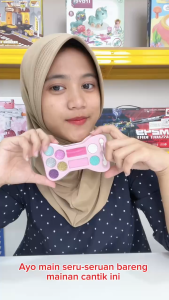 Mainan Anak BTC-0036 VARIAN KUKU PALSU MAKEUP SARAH LLAMA FUN Mainan Make Up Set Kosmetik Nail