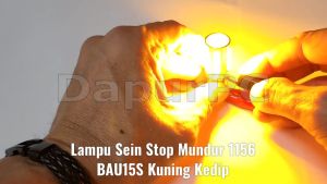 Lampu LED 33 Titik Sein Stop Mundur Mobil 1156 BA15S & BAU15S Bayonet