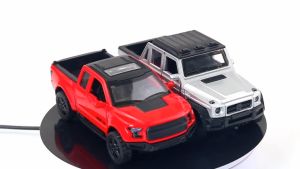 Diecast Mobil Pickup Carry Ford Pick Up Miniatur Truck 1:36 Pajangan Meja Rumah