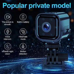 1080P HD WiFi Mini Camera Remote View Sound Alarm Night Vision Ultra Long Standby Mobile Detection Security Camera for Cycling
