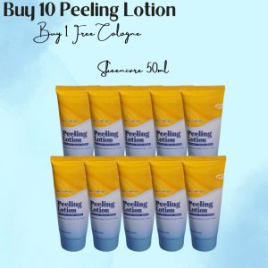 Buy 10 Peeling Lotion All Sizes Get Free 30ml Cologne