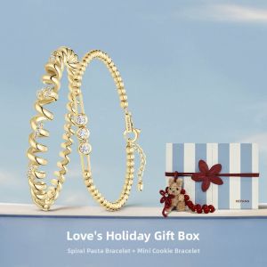 HEFANG Jewelry | Elegant Luxury Versatile Spaghetti Design Bracelet