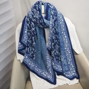 Khăn Choàng Lụa Gấp Vải Lanh Cotton Phong Cách Hàn Quốc Họa Tiết Hoa Hạt Dẻ Phụ Kiện Thời Trang Đa Năng Cổ Điển Thanh Lịch Cho Nữ