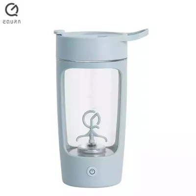 🔥Ready Stock🔥 Brand New Equra Tritan Auto Electric Blender Bottle Rechargeable Shaker for Protein Powder 650ml