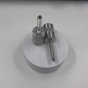 15-20mm Glass Clamp 304 Stainless Steel Stair Side Signage Bolt for wood Glass Clamp for Concrete
