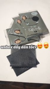 Bộ 2 Miếng Dán Cố Định Tóc Tự Dính Giúp Giữ Tóc Gọn Gàng Tấm Dán Tóc Mái Nhiều Màu Giúp Bạn Trang Điểm Và Rửa Mặt
