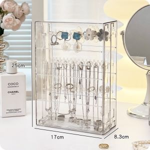 Transparent Dustproof Jewelry Storage Box