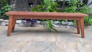 Touch Wood Loei - A - Space Bench | ม้านั่งยาว | เก้าอี้ยาว ทำจากไม้จริงทั้งตัว | Wooden Bench