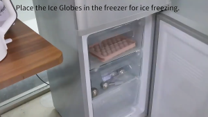 Ice Globes Stainless Portable Eye Roller Stick Skin Care For Face Eye Facial Cold Roller Cooling Globe For