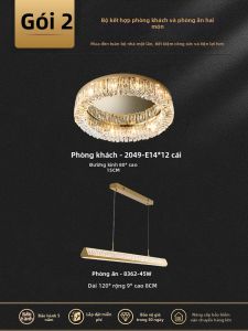 JIASHIDA | Đèn Trần Pha Lê Hiện Đại Sang Trọng