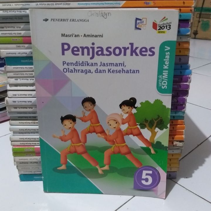 BUKU BEKAS ERLANGGA - PENJASORKES KELAS 5 SD K13 REVISI | Lazada Indonesia