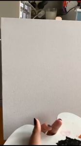 Kanvas Lukis 30 x 30 cm/Canvas Board 30 x 30 cm - Off White - Termasuk Kayu Frame/ Spanram - Berat Volumetrik (31 x 31 x 3,5 cm) - Harga 1 Buah