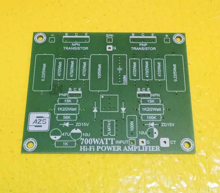 PCB driver power OCL 700W Mono Out Colektor | Lazada Indonesia