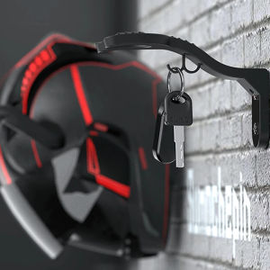 Motorcycle Helmet Hook Multipurpose Hanger Home Luggage Jacket Holders Cabinet Shelf Wall Mount Rack