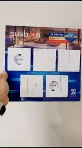 Hot Sale IB Saklar Engkel Stop Arde IB Engkel + Stop Tanam Dinding Push On Kuningan Model Hotel