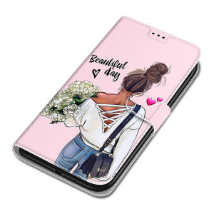 Cute Cartoon Flip Cover Phone Case Full Protection Anti-Fall for Xiaomi Redmi Note14 Note12Tpro 13R 13C 11S 12Lite Civi2