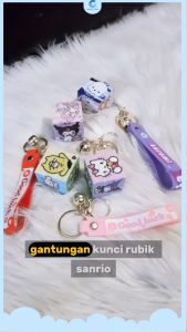Gantungan Kunci Kartun Sanrio & Rubik Cube: Tips Memilih Gantungan Kunci Liontin Tas Kuromi