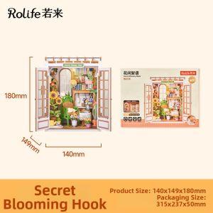 JINWUCHUANGYI | Alice in Wonderland Themed 3D DIY Bookends Wooden Assembly Model