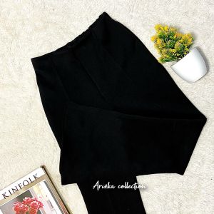 Celana Cutbray Scuba - Celana Cutbray Kantor - Celana Kerja Wanita - Celana Super Jumbo