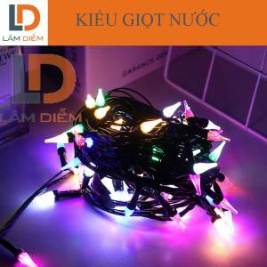 ĐÈN LED TRANG TRÍ ĐÈN LED DÂY CHỚP NHÁY DÂY DÀI 10M TRANG TRÍ NOEL TẾT SINH NHẬT