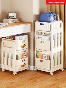evesigar | Multi-level Movable Storage Shelf for School Bags
