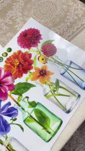 3D Rainbow Window Sticker Cute Bumble Bee Daisy Flower Suncatcher Static Cling Holographic Glass Decal for Kids Room Home Decor